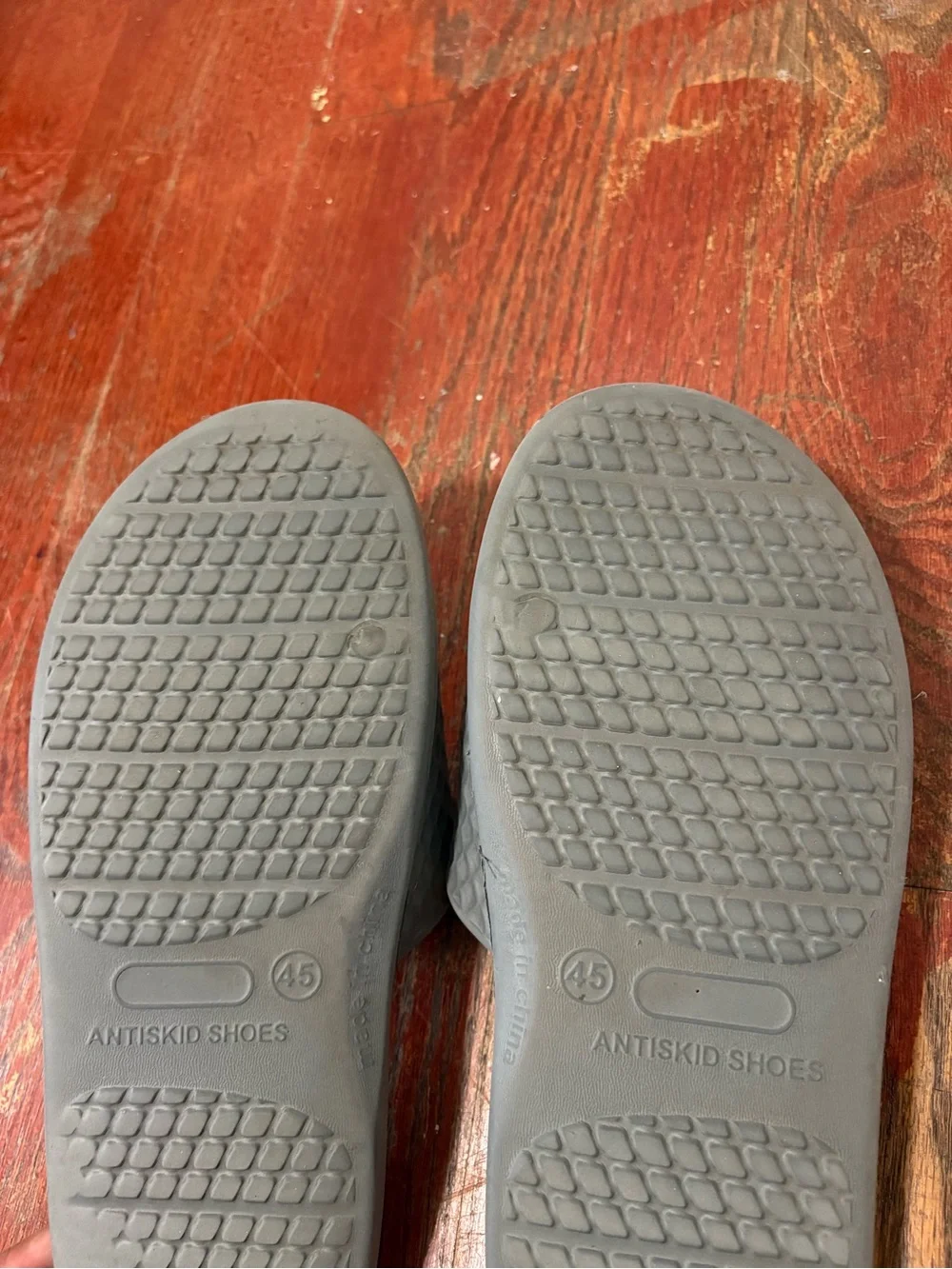 Men's Gray Slide Sandals - Comfortable Everyday Slip-Ons